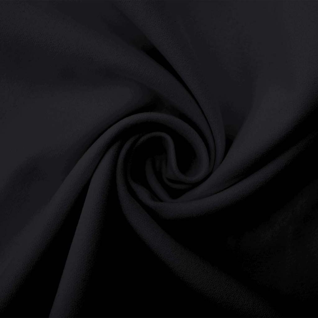 Sporthandtücher 2 pcs Schwarz 140 x 70 cm