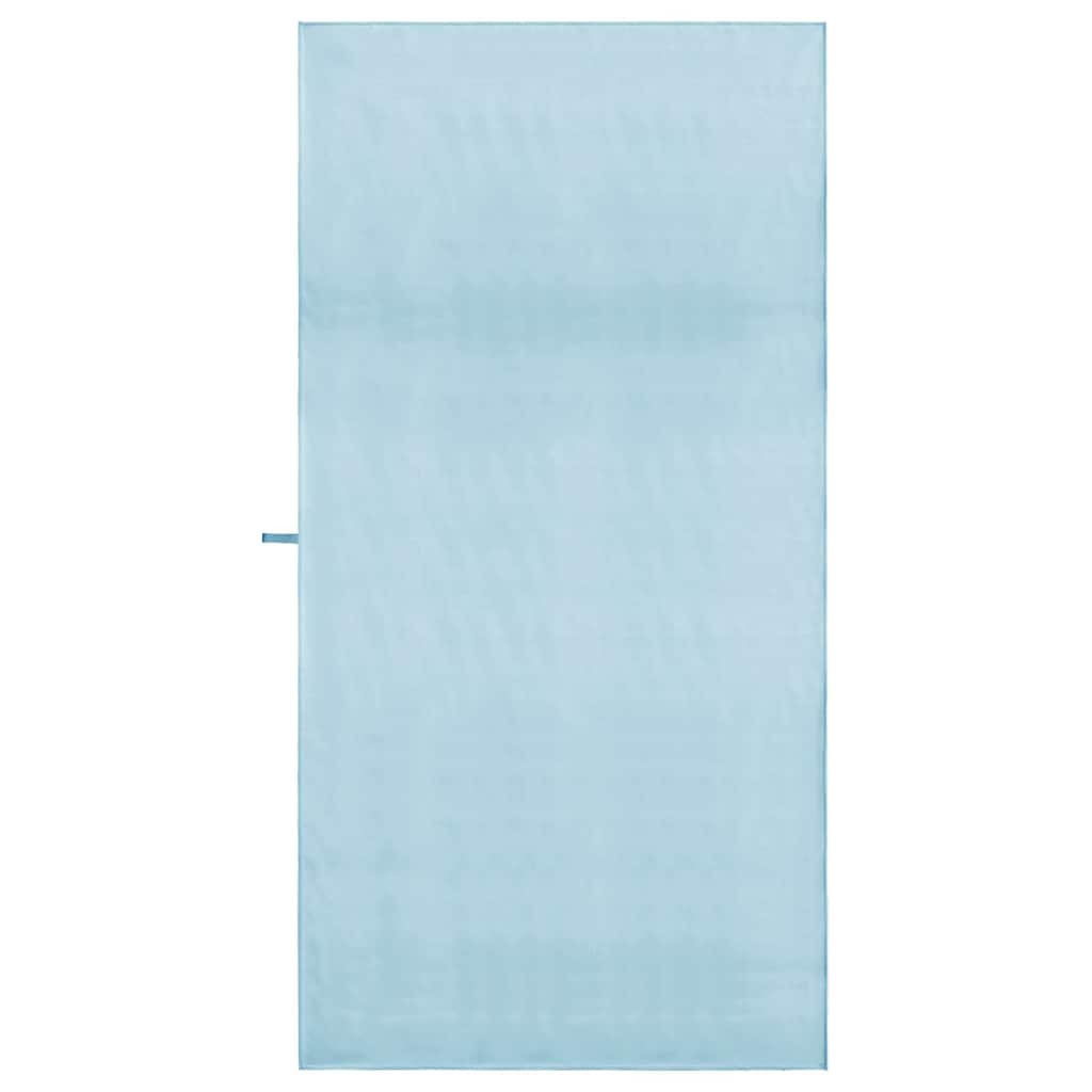 Sporthandtücher 2 pcs Blau 200 x 100 cm Polyester und Polyamid