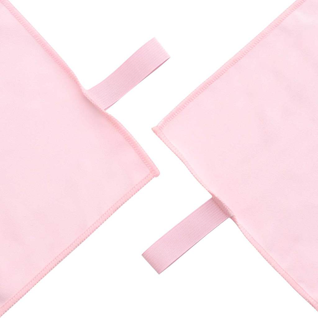 Sporthandtücher 2 pcs Rosa 50 x 30 cm Polyester und Polyamid