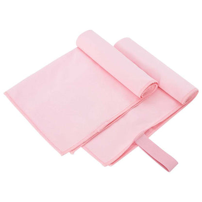 Sporthandtücher 2 pcs Rosa 50 x 30 cm Polyester und Polyamid