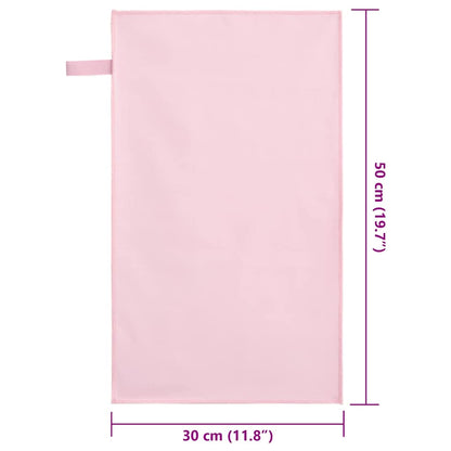 Sporthandtücher 2 pcs Rosa 50 x 30 cm Polyester und Polyamid
