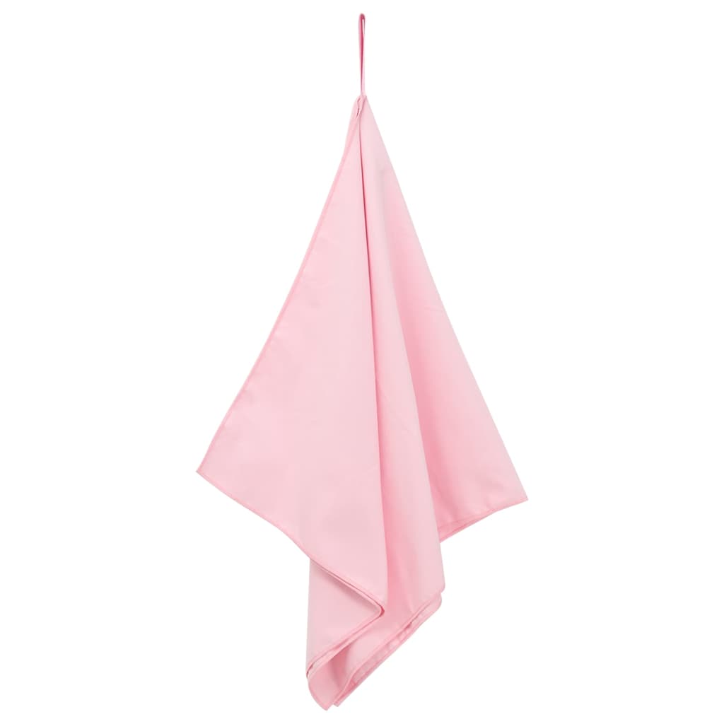 Sporthandtücher 2 pcs Rosa 100 x 50 cm Polyester und Polyamid