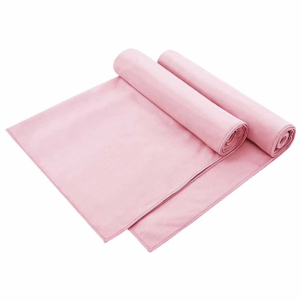 Außenstuhl Handtücher 2 pcs Rosa 130 x 60 cm