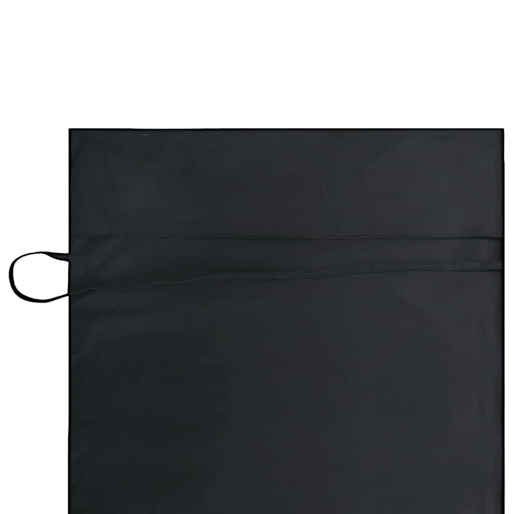 Sonnenliege-Tücher 2 pcs Schwarz 210 x 75 cm