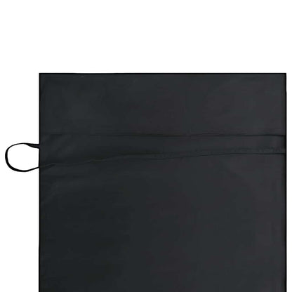 Sonnenliege-Tücher 2 pcs Schwarz 210 x 75 cm