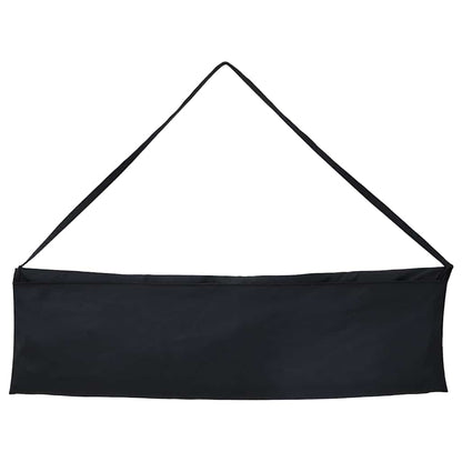 Sonnenliege-Tücher 2 pcs Schwarz 210 x 75 cm