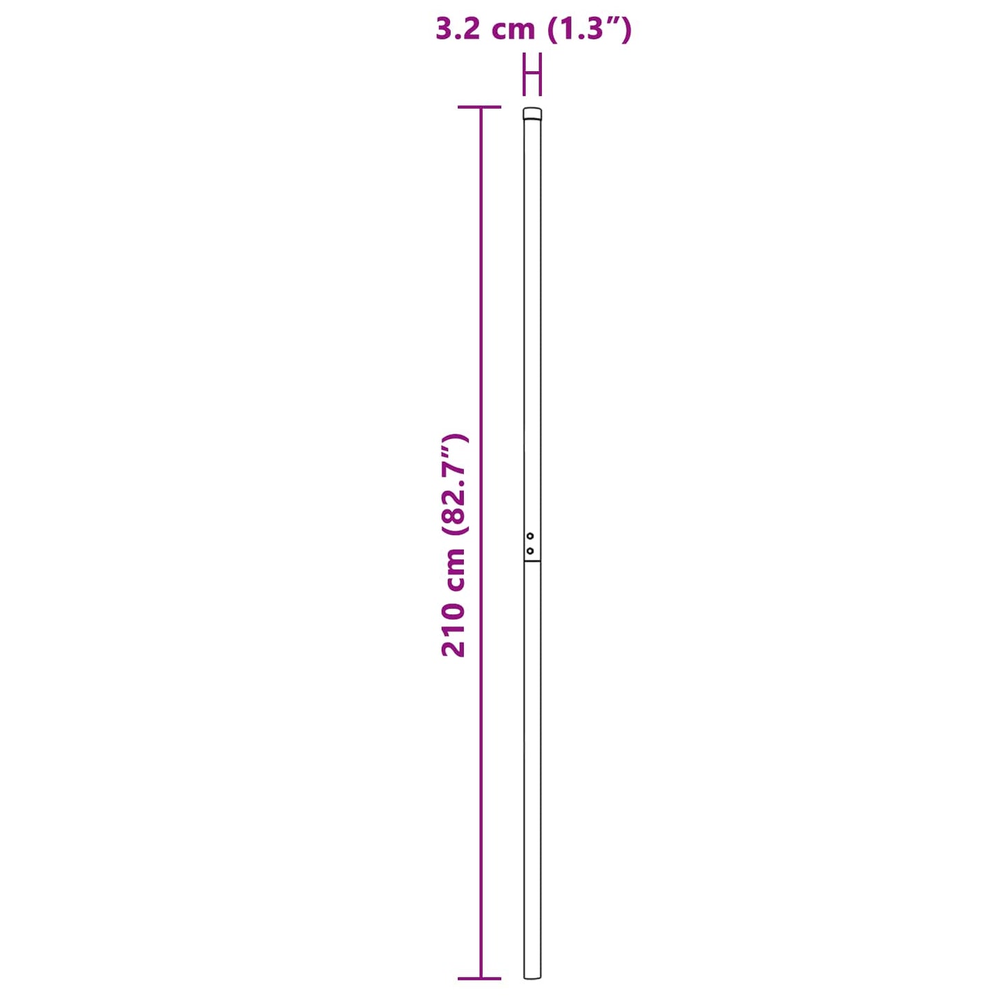 Zaunpfosten 12 pcs Silber Pulverbeschichteter Stahl