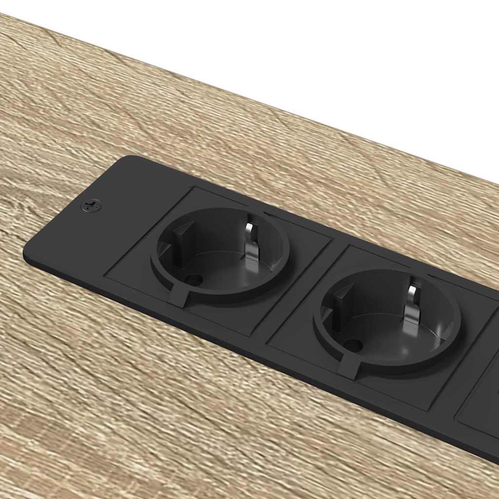 vidaXL Schreibtisch Sonoma-Eiche 100 x 50 x 86,5 cm Holzwerkstoff