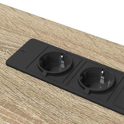 vidaXL Schreibtisch Sonoma-Eiche 100 x 50 x 86,5 cm Holzwerkstoff