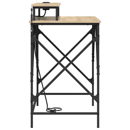 vidaXL Schreibtisch Sonoma-Eiche 100 x 50 x 86,5 cm Holzwerkstoff