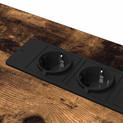 Schreibtisch Geräucherte Eiche 100 x 50 x 86,5 cm Holzwerkstoff