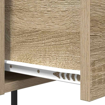 vidaXL Nachttisch 2 pcs Sonoma-Eiche 42 x 41 x 56 cm Holzwerkstoff