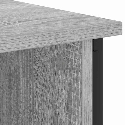 vidaXL Nachttisch Graues Sonoma 38 x 31 x 61 cm Holzwerkstoff