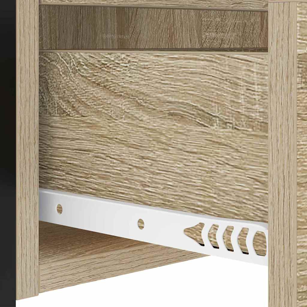 vidaXL Nachttisch Sonoma-Eiche 40 x 31 x 60 cm Holzwerkstoff