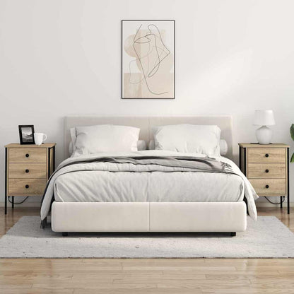 vidaXL Nachttisch Sonoma-Eiche 42 x 41 x 61 cm Holzwerkstoff