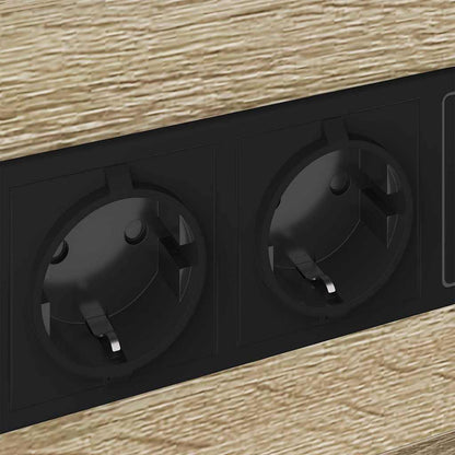 Nachttisch Sonoma-Eiche 40 x 31 x 60 cm Holzwerkstoff