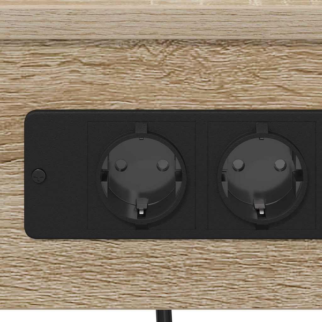 Nachttisch 2 pcs Sonoma-Eiche 41 x 31 x 51 cm Holzwerkstoff