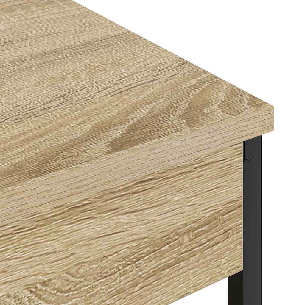 vidaXL Nachttisch Sonoma-Eiche 41 x 31 x 51 cm Holzwerkstoff