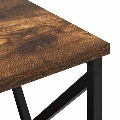 vidaXL Nachttisch mit Speicher 2 pcs Geräucherte Eiche 40 x 31 x 60 cm