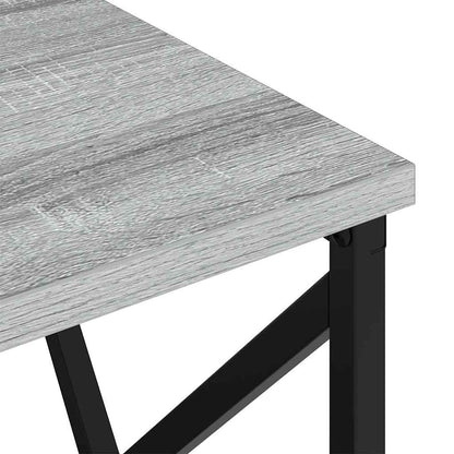 vidaXL Table de chevet Sonoma gris 40 x 31 x 60 cm Bois d'ingénierie