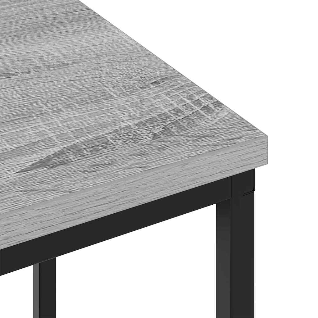 vidaXL Nachttisch Graues Sonoma 38 x 30 x 48 cm Holzwerkstoff