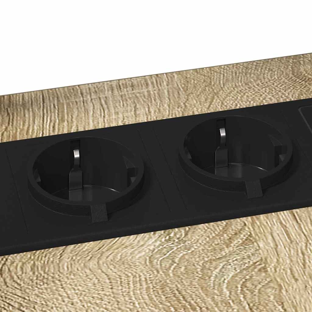 vidaXL Table de chevet chêne sonoma 41,5x26x60,5 cm bois d'ingénierie