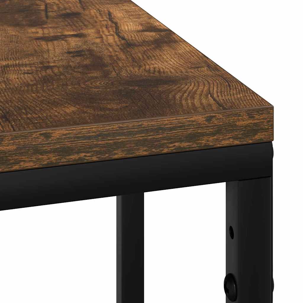 vidaXL Nachttisch Geräucherte Eiche 41,5 x 26 x 60,5 cm Holzwerkstoff
