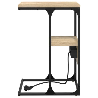 vidaXL Nachttisch Sonoma Eiche 41,5 x 26 x 60,5 cm Holzwerkstoff