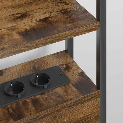 Aufbewahrungskopfteil Räuchereiche 80 cm Holzwerkstoff