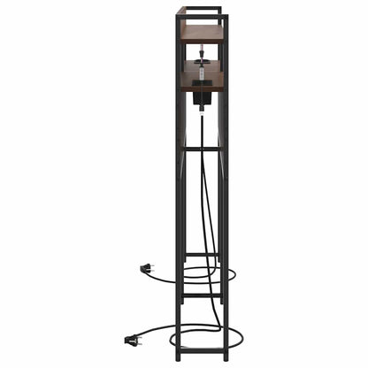 vidaXL Aufbewahrungskopfteil Braun Eichen-Optik 160 cm Holzwerkstoff