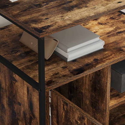 Schrank mit Ladestation Geräucherte Eiche 61 x 46 x 67 cm