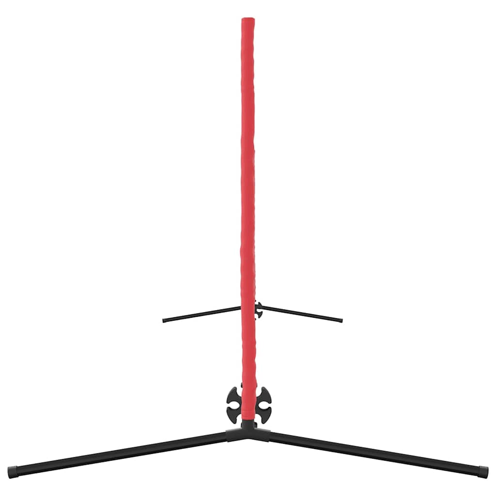 Tennisnetz Schwarz und Rot 494,5 x 90 x 87 cm Polyester