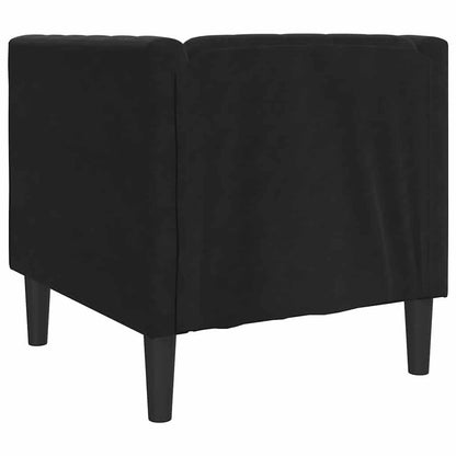 Sofa Schwarz 74,5 x 71 x 70,5 cm Samt