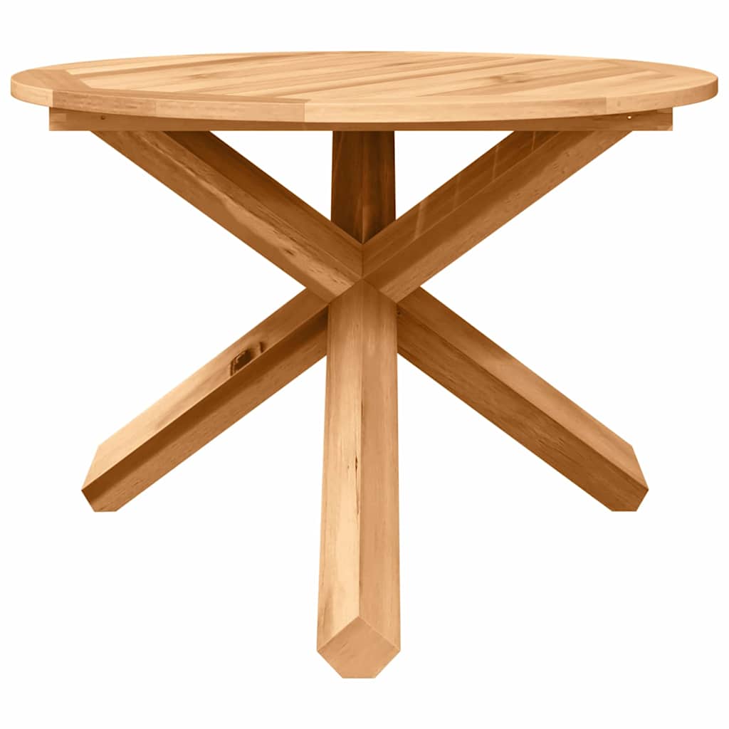 vidaXL Garten Essgruppe 3 pcs Braun Massivholz Akazie