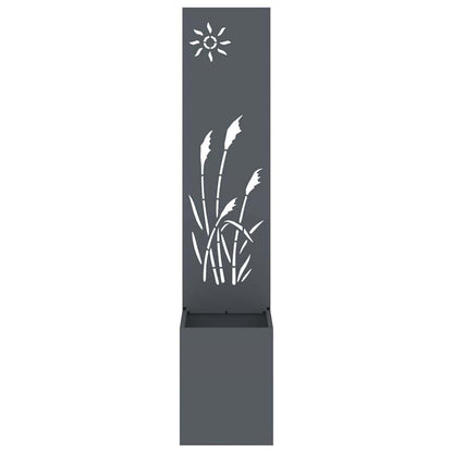 Garten Sichtschutz-Leinwand Anthrazit 50 x 32 x 150 cm