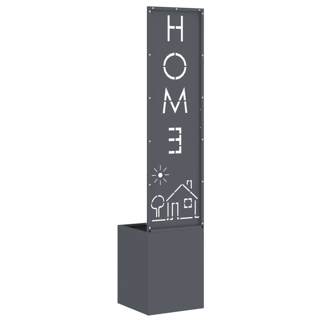 Garten Sichtschutz-Leinwand Anthrazit 32 x 32 x 150 cm