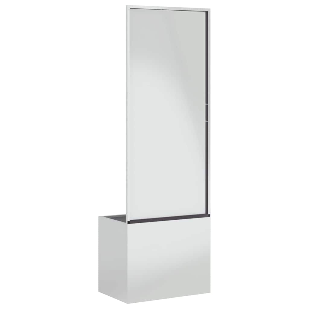 Garten Sichtschutz-Leinwand Silber 50 x 32 x 150 cm