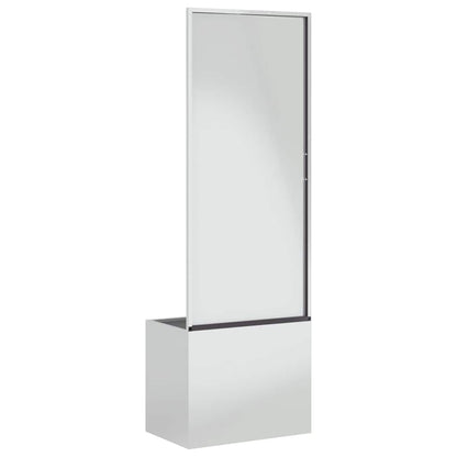 Garten Sichtschutz-Leinwand Silber 50 x 32 x 150 cm