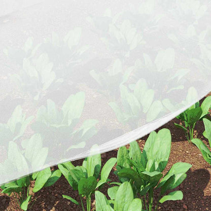 Insektennetz Weiß 2 x 10 m Polyethylen