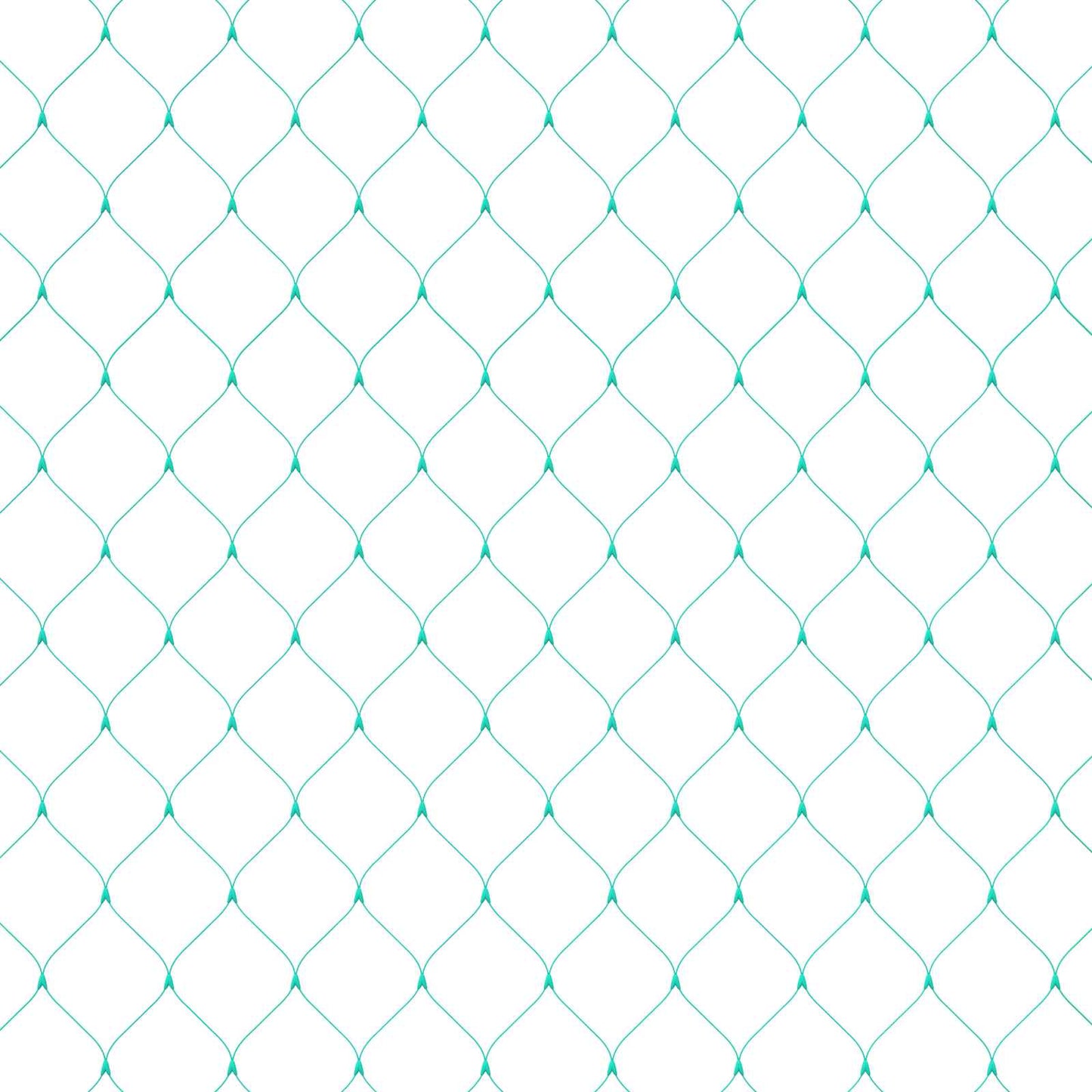 Vogelschutznetz Grün 2 x 25 m Polyethylen