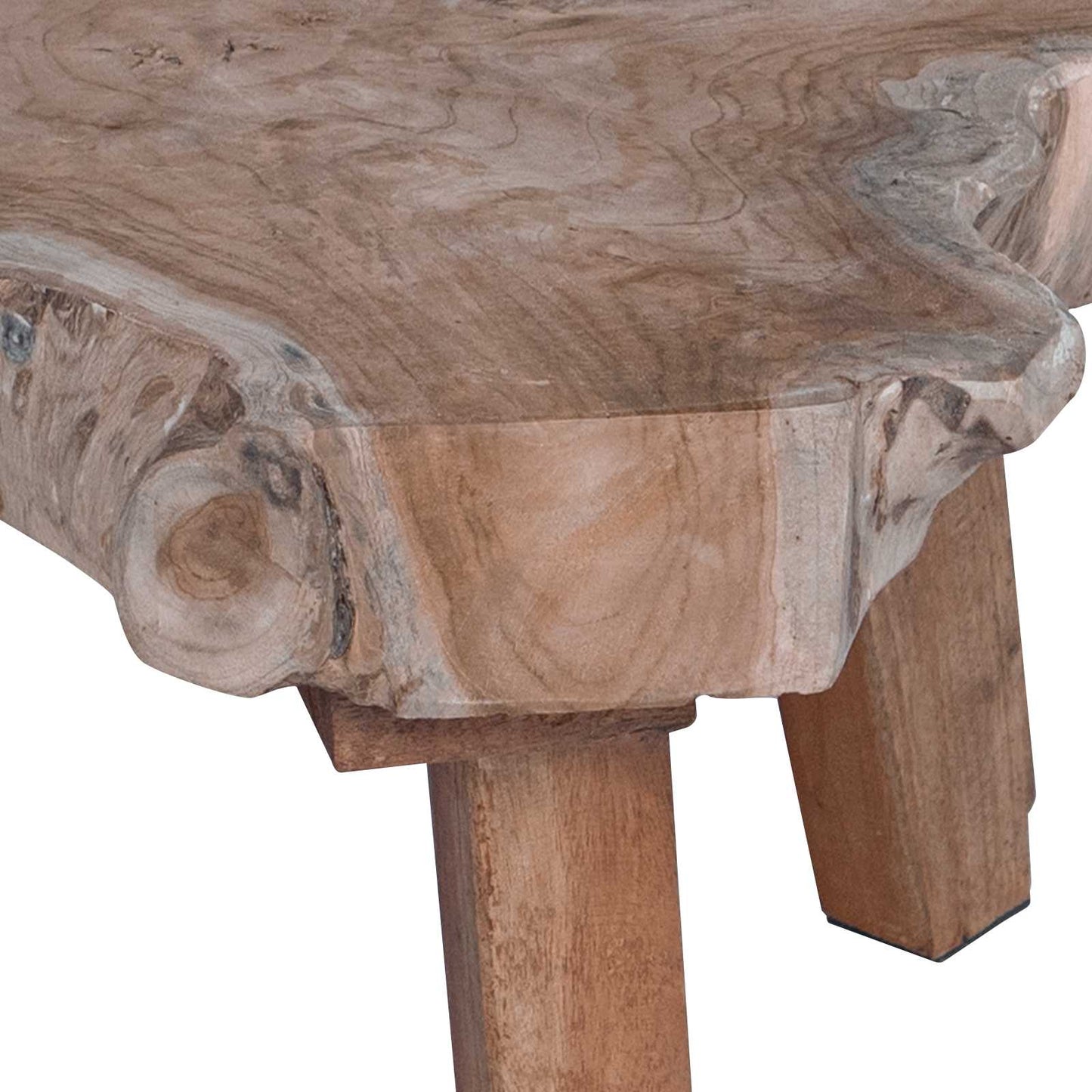vidaXL Nachttisch Braun 40 x 40 x 25 cm Massives upgecyceltes Holz