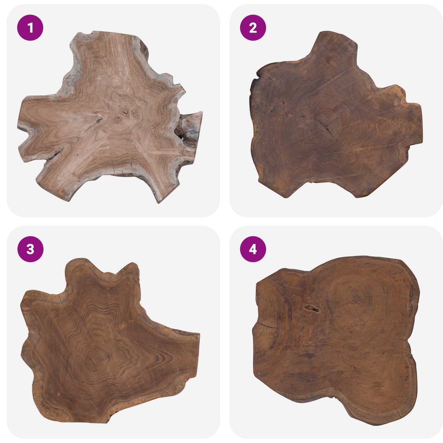 vidaXL Nachttisch Braun 40 x 40 x 25 cm Massives upgecyceltes Holz