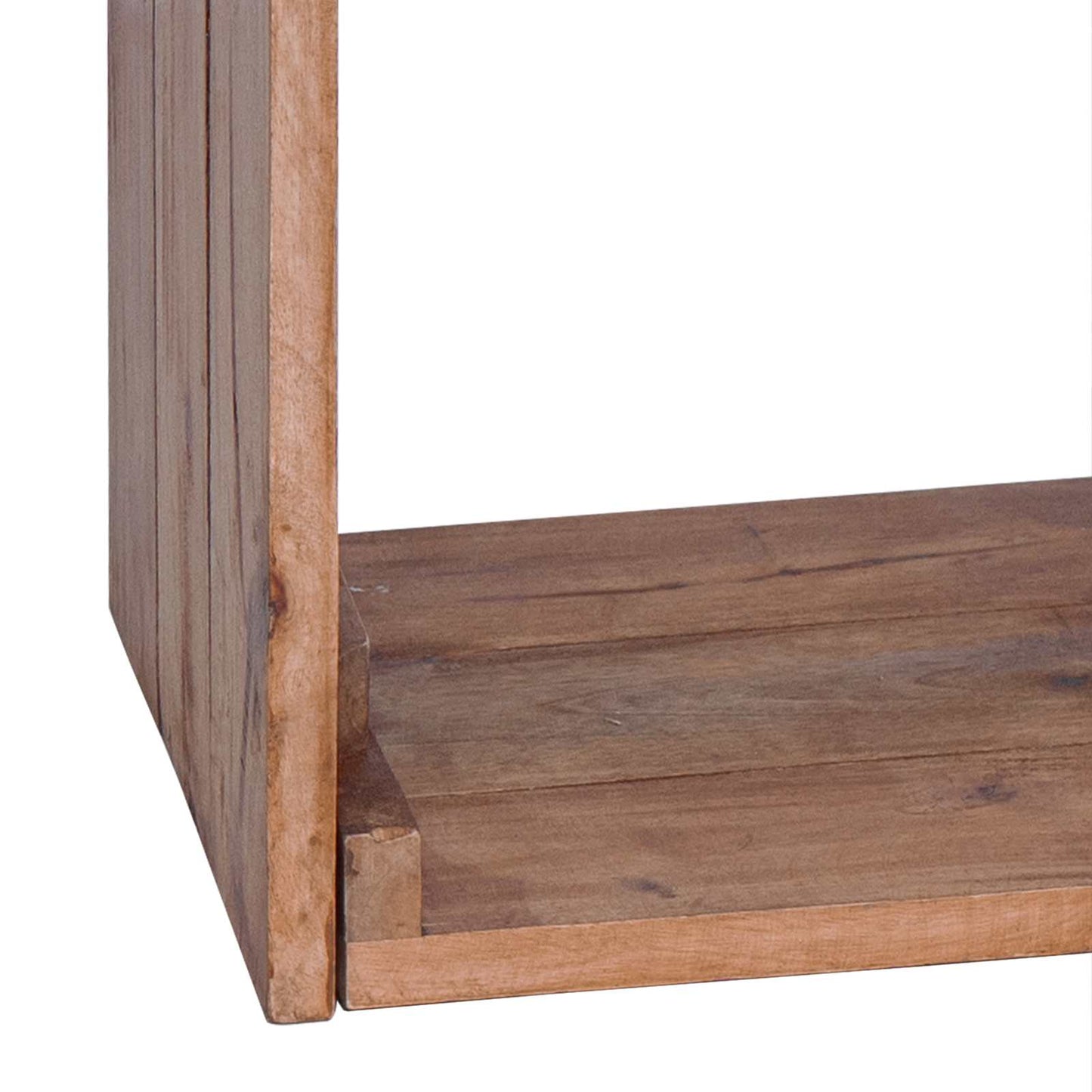 vidaXL Nachttisch Braun 63 x 30 x 79 cm Massives Mahagoni Holz