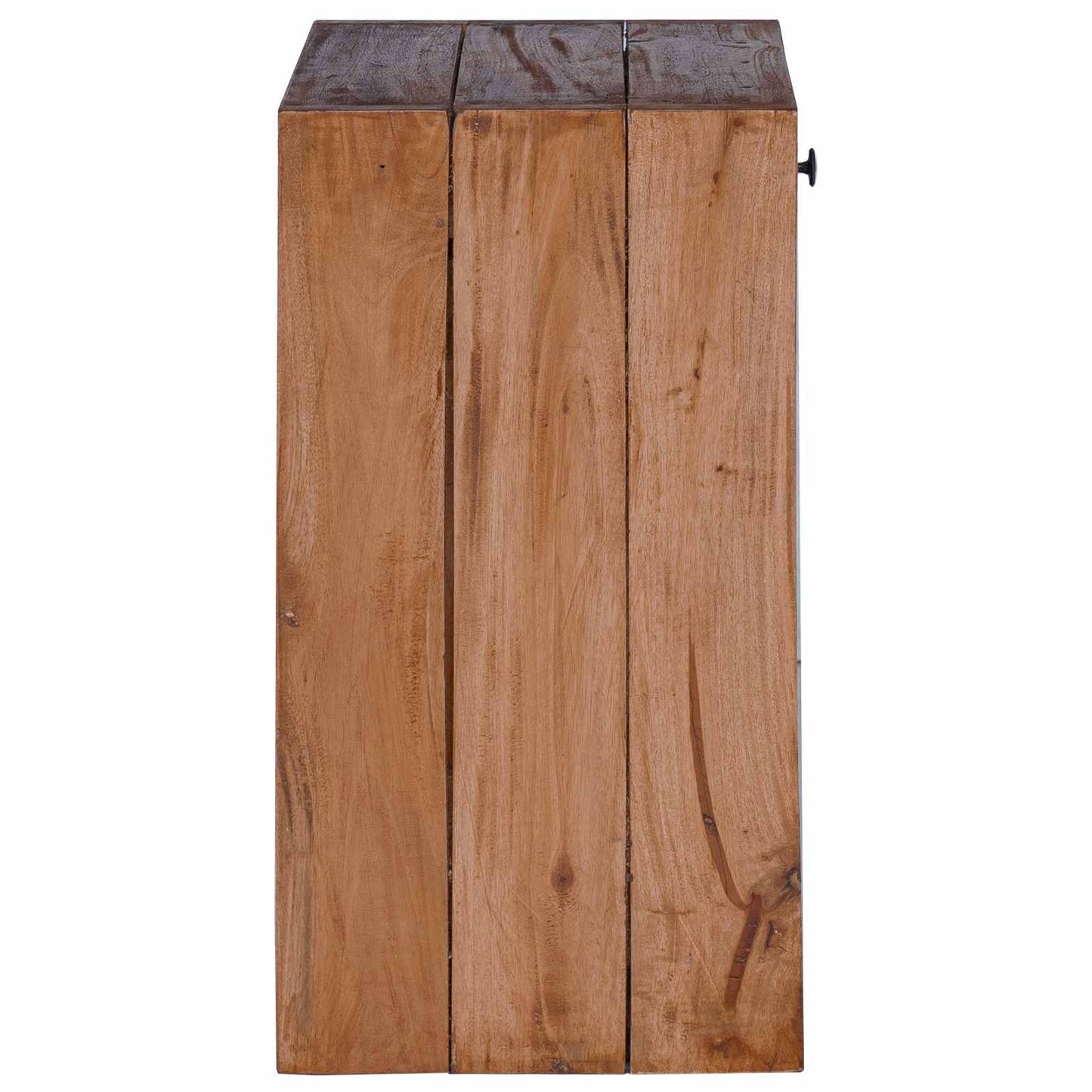 vidaXL Nachttisch Braun 63 x 30 x 79 cm Massives Mahagoni Holz
