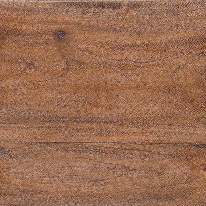 Hocker Natur 40 x 25 x 31 cm Mahagoni Holz