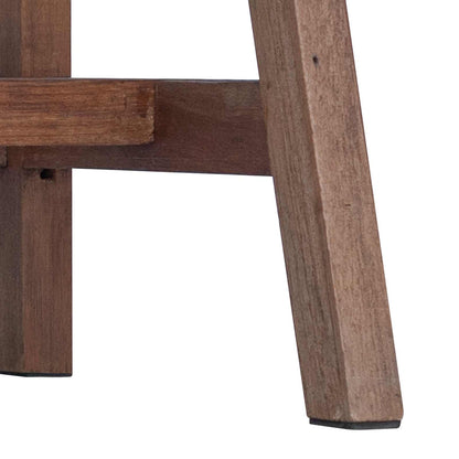 vidaXL Schreibtisch Braun 90 x 50 x 103 cm Massives upgecyceltes Holz