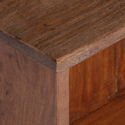 vidaXL Regale mit Regal Braun 47 x 16 x 55 cm Massives Mahagoni Holz