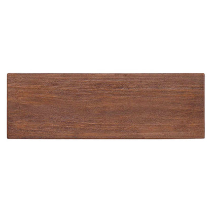 vidaXL Regale mit Regal Braun 47 x 16 x 55 cm Massives Mahagoni Holz