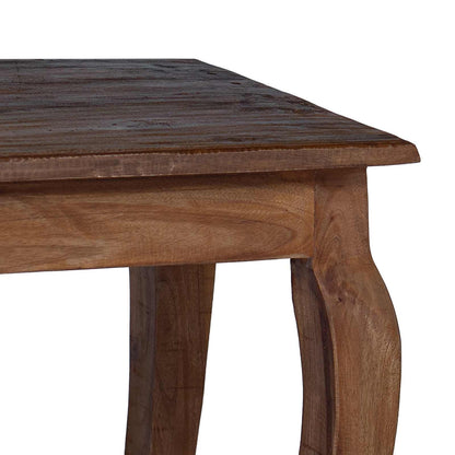 vidaXL Nestingtisch 3 pcs Braun Massivholz Mahagoni