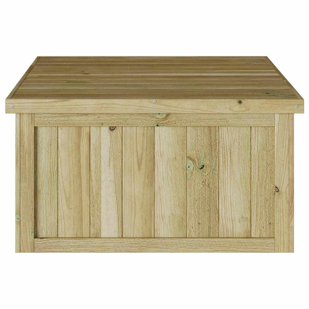 vidaXL Mähroboter-Garage Braun 73.5 x 81.5 x 38.5 cm
